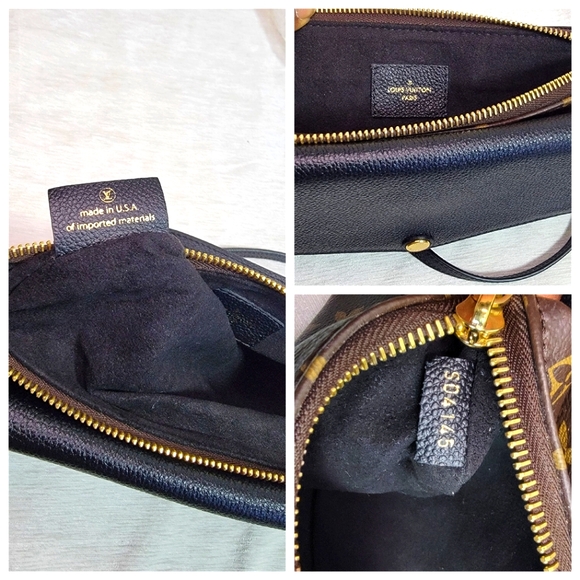 Auth 💞 Louis Vuitton Black Monogram Twinset Bag - Picture 9 of 10